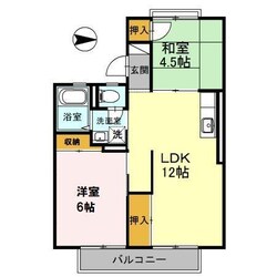 エルハイツイイダの物件間取画像